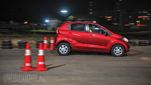 Cars like the redi-Go, Alto 800 and Nano, which don't get ABS, came to a screeching, smoky halt