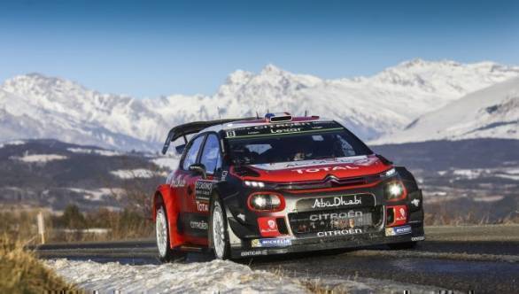 WRC 2017 Rally Monte Carlo Citroen