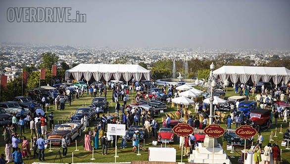 1- The Cartier Concourse D'Elegance was held at Falaknuma Palace Hyderabad on 5th Feb 2017