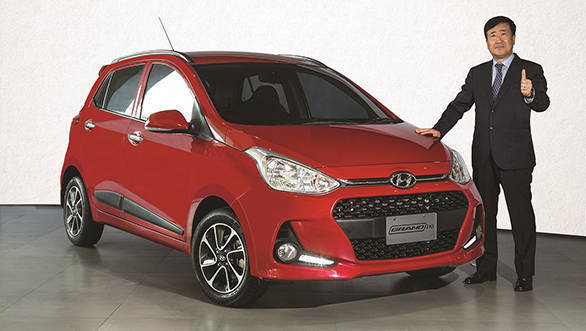 The face-lifted Hyundai Grand i10 starts at Rs 4.58 lakh for the petrol and Rs 5.68 lakh for the diesel variant