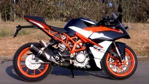 2017 KTM RC390 - First Ride Review - Video