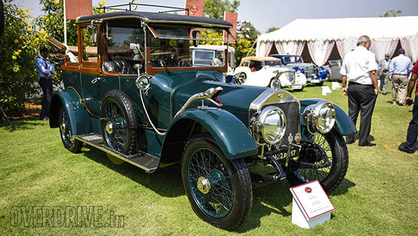 23- The very well restored 1914 Wolseley that won  the Best of Show Trophy