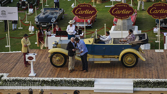 3- Fisrt ever Indian car to win the FIVA UNESCO Preservation Trophy- 1921 Rolls-Royce Silver Ghost 40-50HP owned by Yuvraj Kesri Singh of Wankaner