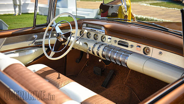36- Immaculate interior of the 1955 Buick Roadmaster