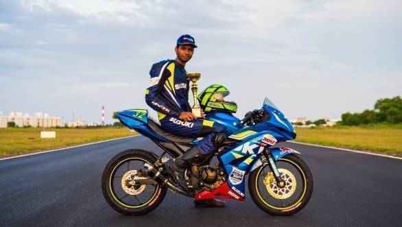 The first ever winner of the Red Bull Road to Rookies Cup in India