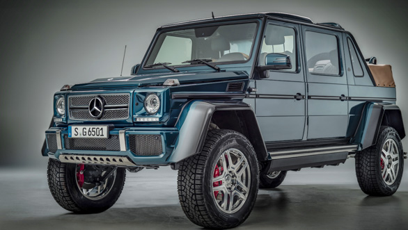 Mercedes-Maybach G 650 Landaulet ;*Kraftstoffverbrauch kombiniert: 17,0 l/100 km, CO2-Emissionen kombiniert: 397 g/km Mercedes-Maybach G 650 Landaulet; *Fuel consumption combined: 17.0 l/100 km, CO2 emissions combined: 397 g/km