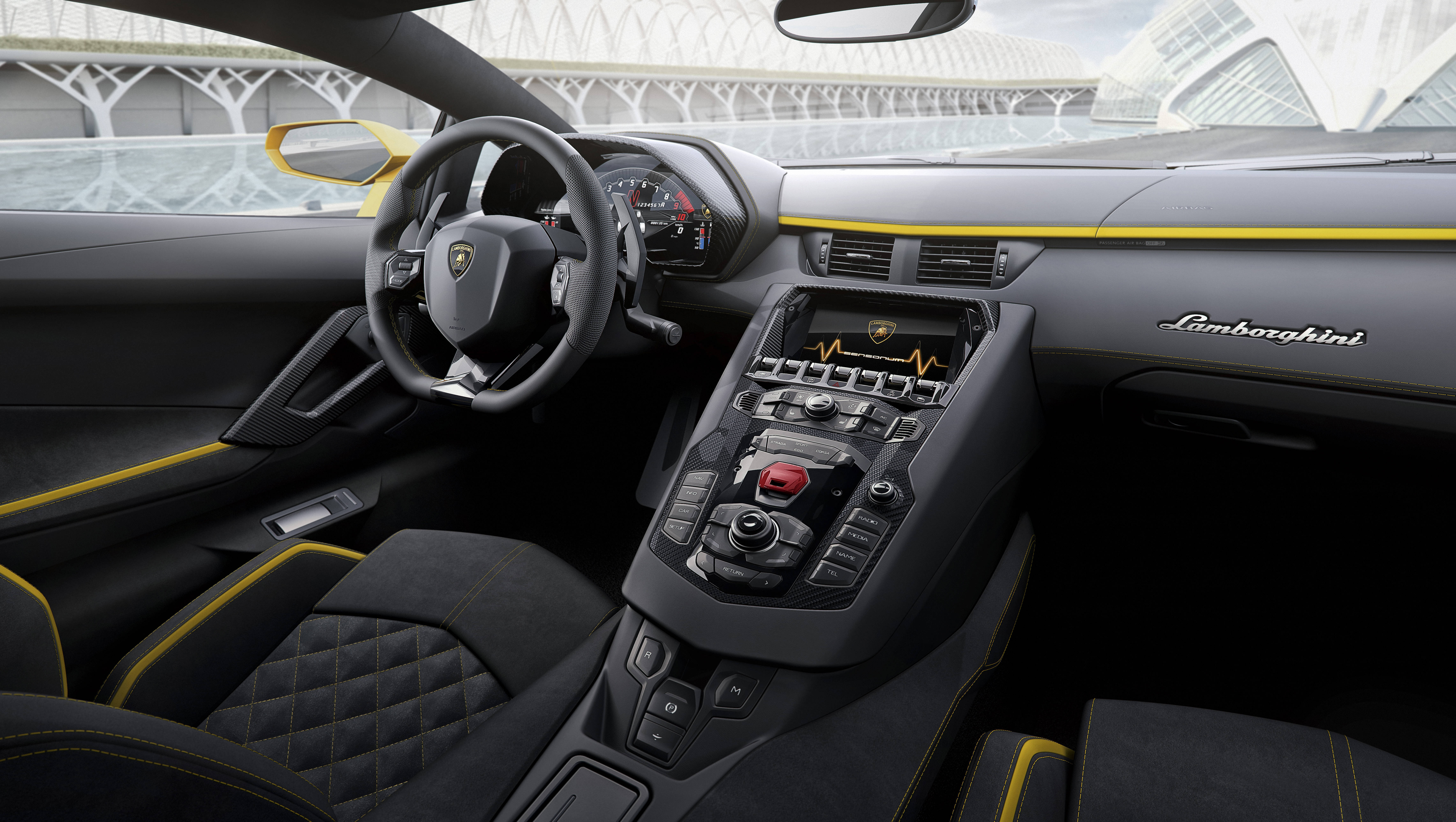 Aventador S Interior