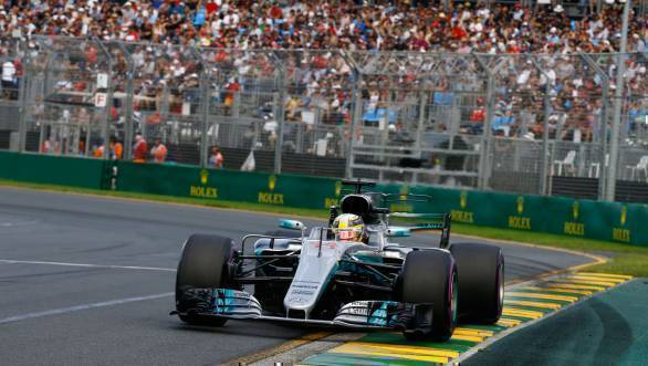 Lewis Hamilton took his sixth Australian GP pole position for the 2017 season opener