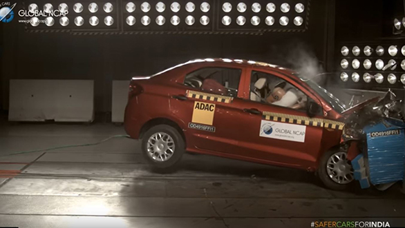 Ford Figo Aspire Global NCAP crash