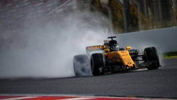 Renault Sport F1 testing 2017 Barcelona