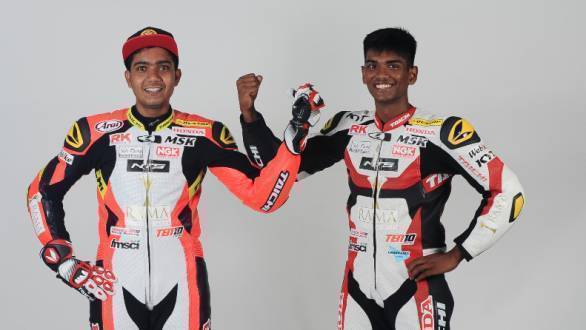 Sarath Kumar will compete in the ARRC's SuperSport 600 class, while Rajiv Sethu will compete in the 250cc class