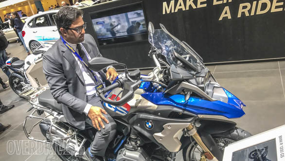 Bert is patiently waiting for BMW Motorrad to launch in India