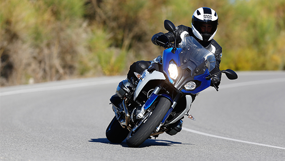BMW says the bike offers a mix of riding dynamics and touring suitability. 
