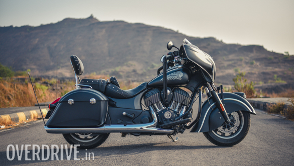 2017 Indian Chieftain Dark Horse Side Static