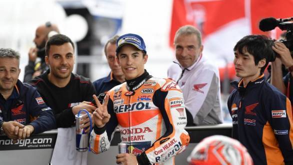 2017 MotoGP Argentina Marc Marquez Repsol Honda Pole Position