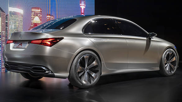 Mercedes-Benz Media Preview im Rahmen der Auto Shanghai 2017. Weltpremiere für das Mercedes-Benz Concept A Sedan.