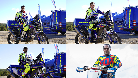 Sherco-TVS 2017 team