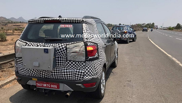 2017 Ford EcoSport facelift rear