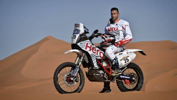 Joaquim Rodrigues is hoping to perform strongly at Merzouga, having recently won the 2017 India Baja