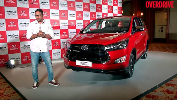 2017 Toyota Innova Crysta Touring Sport Launched In India At Rs