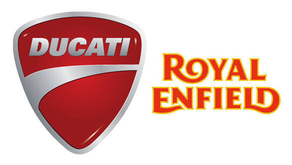 Royal Enfield Ducati logos