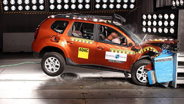 2017 Renault Duster with driver airbags 