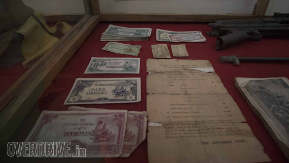 The museum also displays manuscripts and currencies used at that time