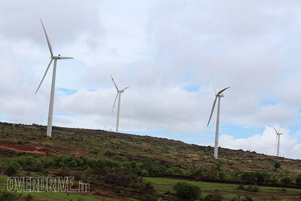 There are also many wind farms in this region