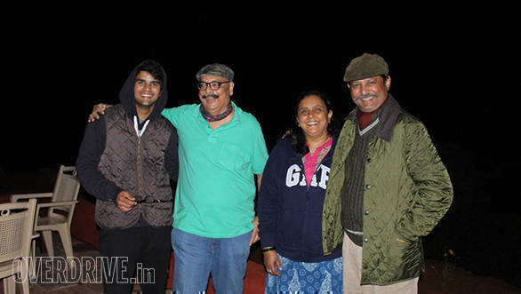 Bob with Aaryamaan, Gauri and Ruturaj Ingle