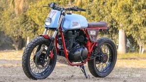 2017 Royal Enfield customs: Custom Continental GT by TNT Motorcycles