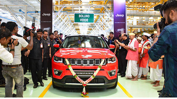 Jeep Compass roll out
