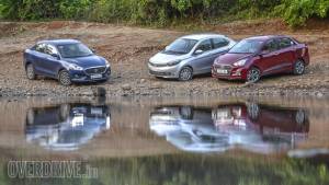 Comparison: 2017 Maruti Suzuki Dzire vs Hyundai Xcent vs Tata Tigor