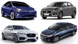 Which is the most fuel-efficient sedan sold in India?