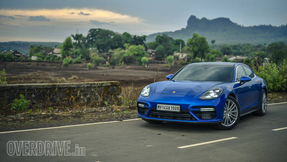 The Porsche Panamera looks least 911-like from the front, thanks to the wider profile and the larger headlamps