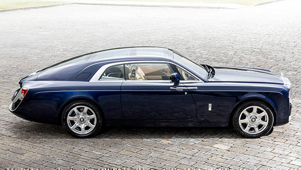 The Sweptail is based on Rolls-Royce's 103EX concept