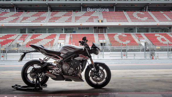 The Street Triple RS is the top spec model in the range