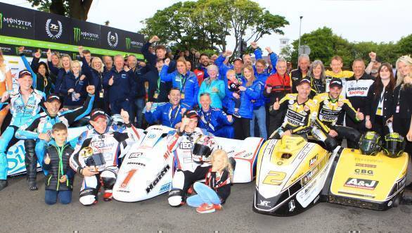 Sure Sidecar TT Race 1 2017 IOMTT