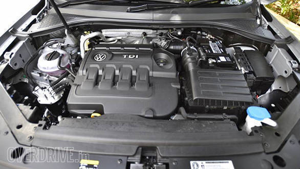 The 2017 Volkswagen Tiguan is powered by 2.0-litre TDI engine which produces 143PS/340Nm