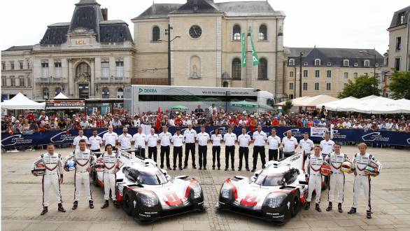 Porsche's 2017 24 Hours of Le Mans LMP1 driver line up for  is formidable