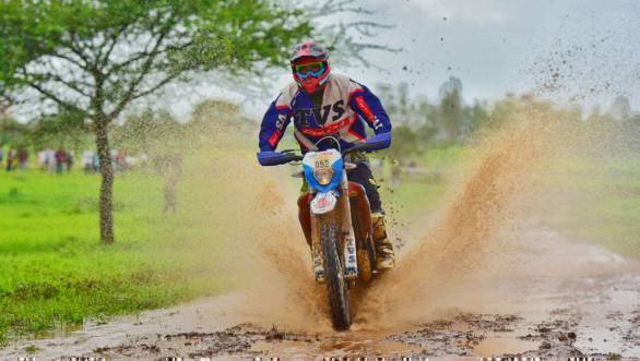 R Nataraj continues to lead the Ultimate Bikes class of the event after four legs have been completed