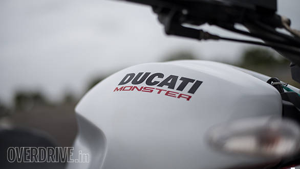 2017 Ducati Monster 797 Tank and badge detail