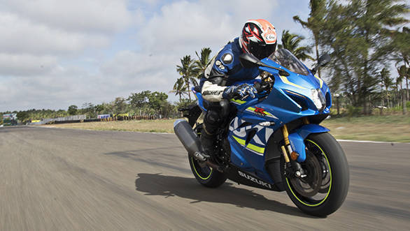 The 2017 Suzuki GSX-R1000R action