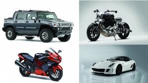 Cars and bikes that Mahendra Singh Dhoni owns