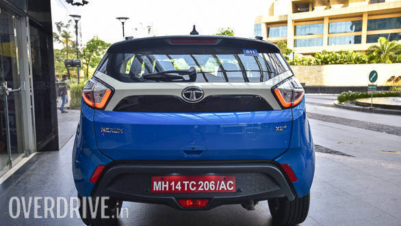 The rear end of the car is as attractive as the front. The LED tail lamps add to the flair
