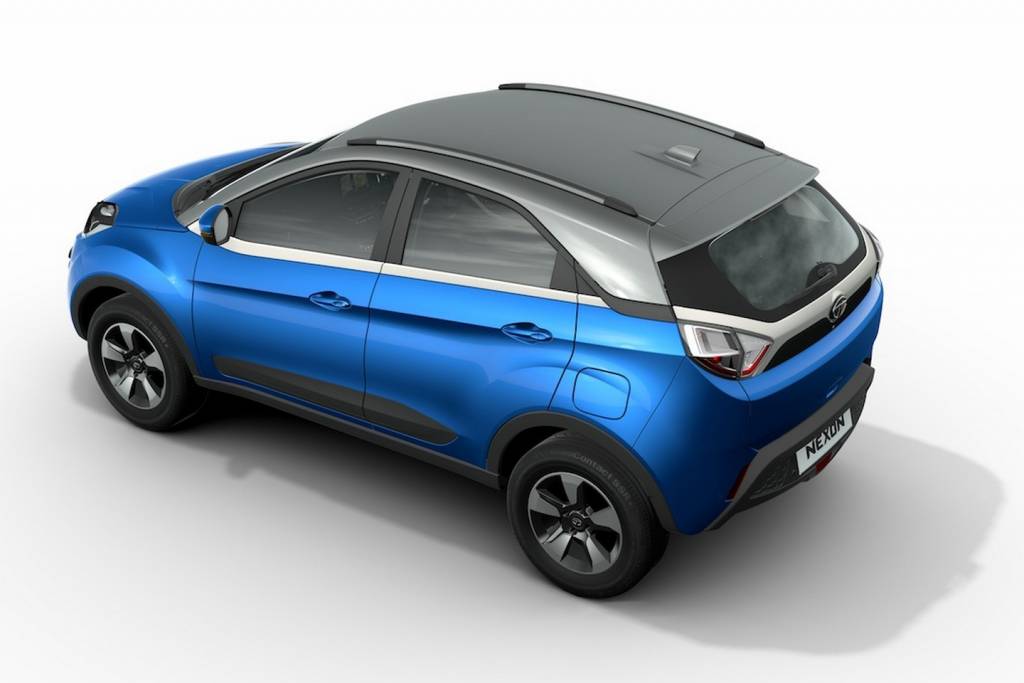 2017 Tata Nexon: The dual tone treatment does give the compact SUV a smart profile