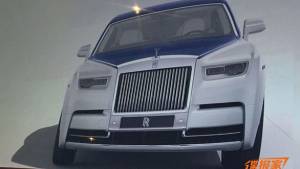 2018 Rolls-Royce Phantom images leaked