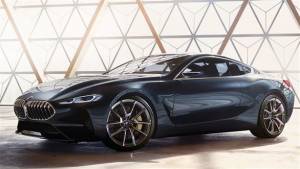 2018 BMW Concept 8 Series coupe showcased at Pebble Beach