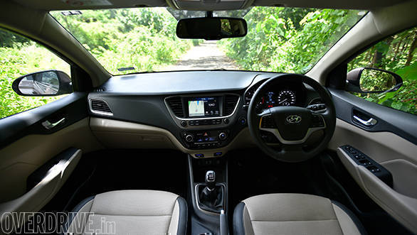 The cabin looks more upmarket than before in the new Hyundai Verna
