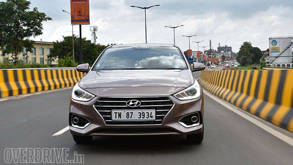 The Verna has a family cascading grille design that makes it look similar to the Elantra and other new-gen Hyundais