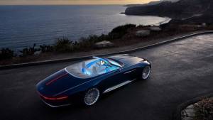 Vision Mercedes-Maybach 6 Cabriolet all-electric luxury concept car unveiled
